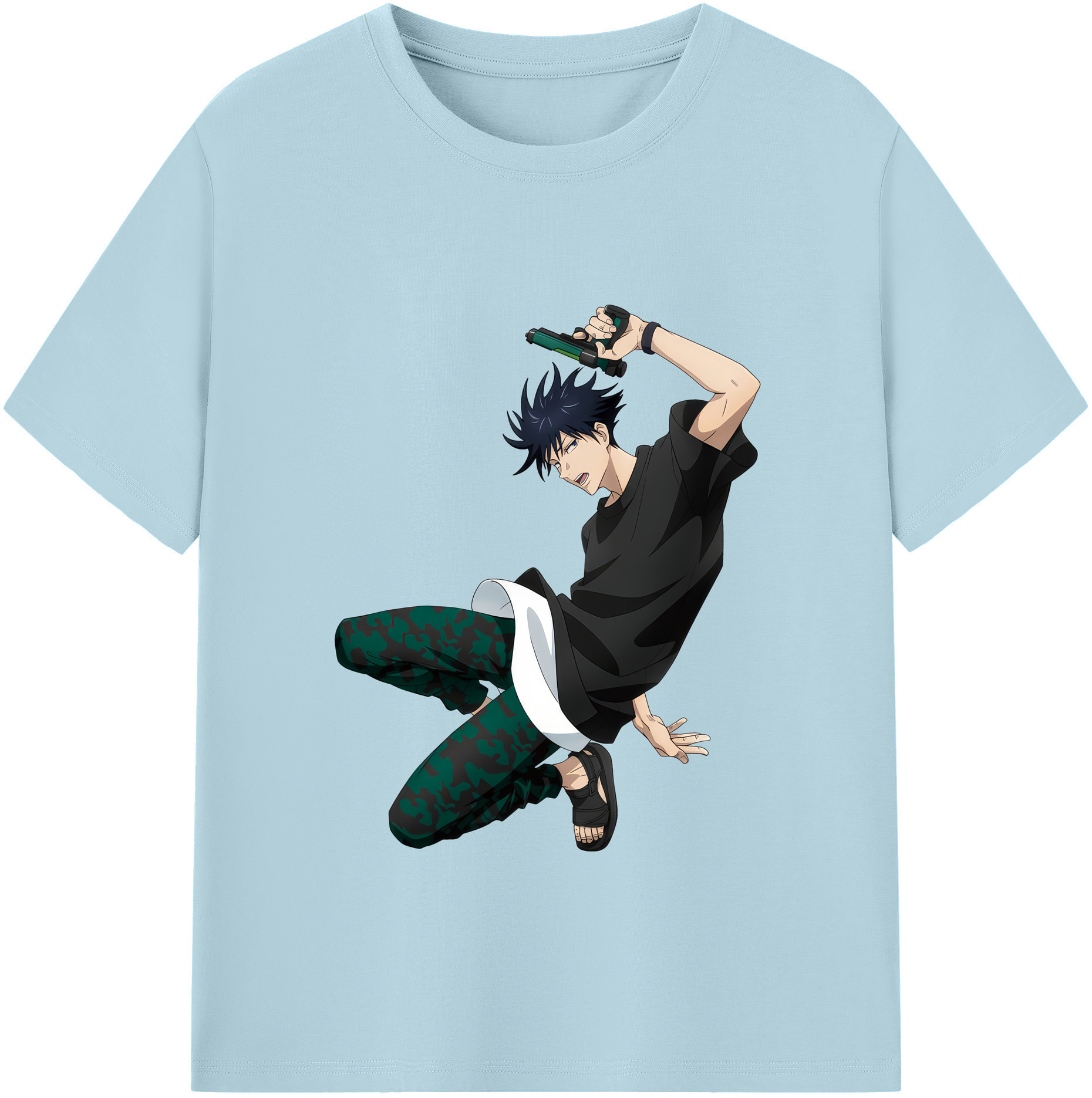 （画像用） 呪術廻戦 Jujutsu Kaisen 綿100％半袖Tシャツ（フロントプリント）